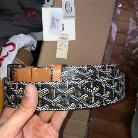 red goyard belt|goyard belts for men.